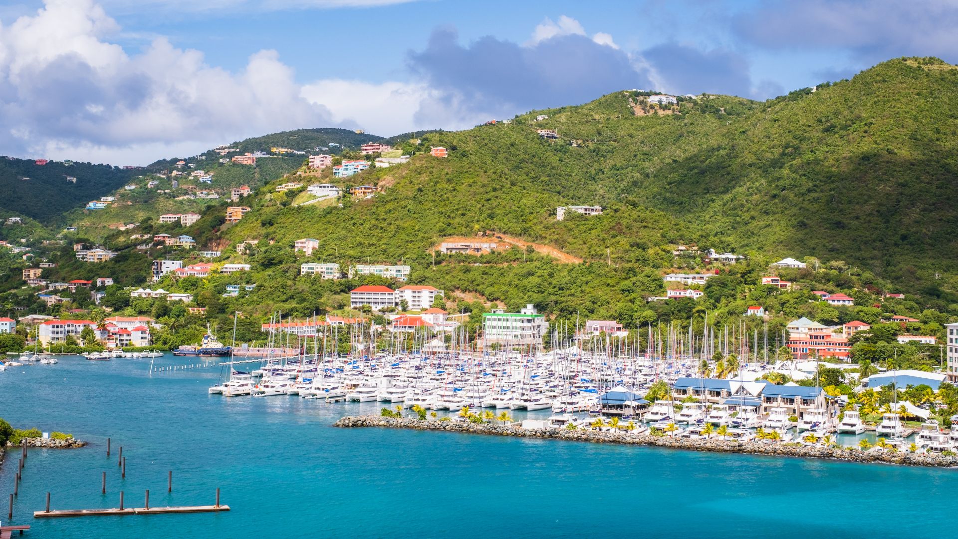 Road Town harbor, Tortola — cruise port